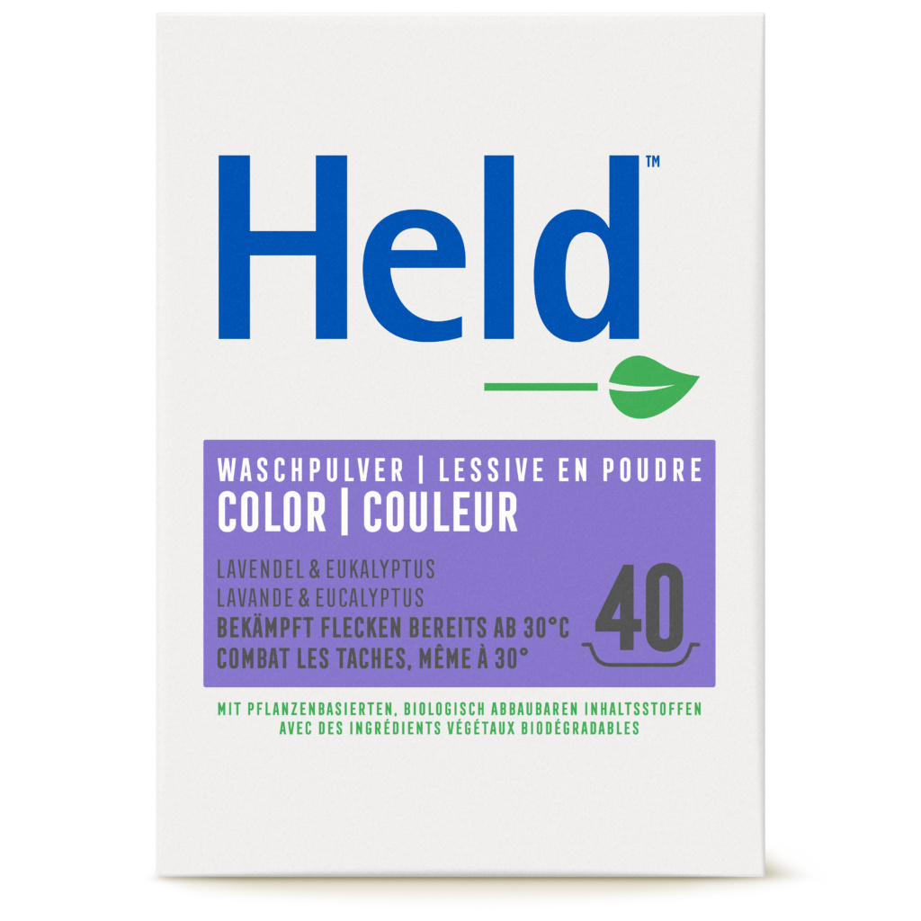 Held Lessive en poudre Couleur